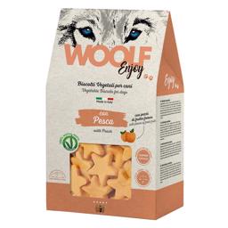 Woolf Enjoy Biscuit With Peach Hundekiks med Fersken 400g